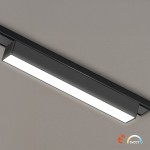 Slim Magnetic Track Czarny 23cm 10W LED Tuya CCT 48V I  ML2587