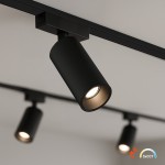 Slim Magnetic Track Czarny spot 9W LED Tuya CCT 48V I ML2595