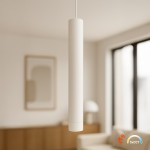 Slim Magnetic Track Biały pendant 6W LED Tuya CCT 48V I ML2600