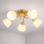 Lampa sufitowa CLARA GOLD 5xE27 I ML2761