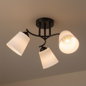 Lampa sufitowa Pafos Black 3xE27 I ML2257
