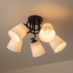 Lampa sufitowa Pafos Black 5xE27 I ML2258
