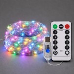 Kurtyna Okienna Girlanda Mery 300 LED USB Kolorowa I  EKG2682