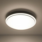 Plafon Liria 2xE27 fi 33cm CZarny I ML2051