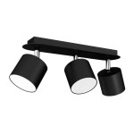 Lampa sufitowa DIXIE BLACK 3xGX53 I MLP7601