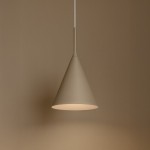Lampa wisząca CAPITAL TAUPE Ø17cm 1xGX53 I MLP2468