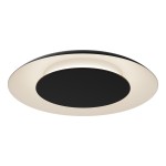 Lampa sufitowa Piattino Czarny 30W LED 3000K-4000k-6000K I ML1811