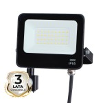 Naświetlacz LED 30W 4000K PIR I  EKN1626