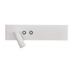 Kinkiet Resort lewy 10W + 3W LED 4000K Biały I ML1571