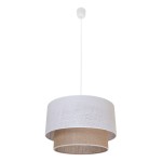 Lampa wisząca BUENO jasny + natura 1xE27 I  MLP1826