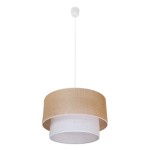 Lampa wisząca BUENO natura + jasny 1xE27 I  MLP1827