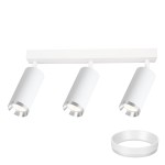 Oprawa Mica Spot Biały + Chrom 3xGU10 I  ML2099