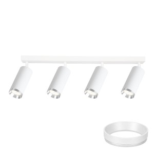 Oprawa Mica Spot Biały + Chrom 4xGU10 I  ML2101