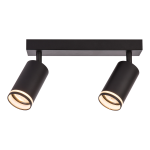 Oprawa Pipe Ring Spot Czarny 2xGU10 I  ML2069