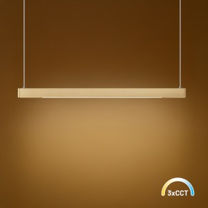 Lampa wisząca LINEA Gold 36W LED 3000K-4000K-5700K I ML1785