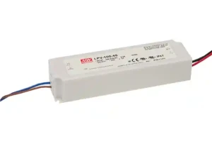 MEAN WELL LPV-100-24 Zasilacz impulsowy; LED; 100.8W; 24V; 4.2A; 90-264VAC; 127-370VDC; IP67 I  PS-LPV-100-24