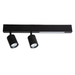 Lampa Sufitowa Magnet 5W+2xGU10 3000/4000K Czarny I ML1132