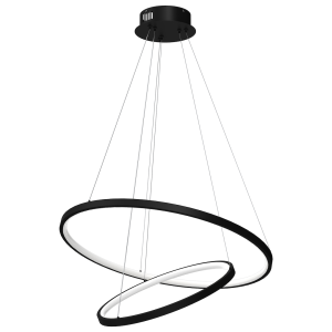 Lampa wisząca Hoop Czarny 51W LED I  ML1542