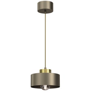 Lampa wisząca MARTI złoty połysk, titanium-bronze / 9925