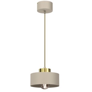 Lampa wisząca MARTI beż, złoty połysk / 9930