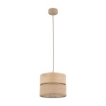 DORMA WOOD JUTA LAMPA WISZĄCA 1XE27 I  11785