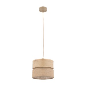 DORMA WOOD JUTA LAMPA WISZĄCA 1XE27 I  11785