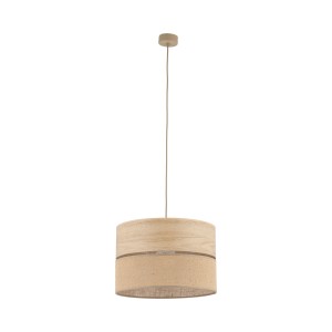 DORMA WOOD JUTA LAMPA WISZĄCA 1XE27 I 11786