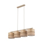 DORMA WOOD JUTA LAMPA WISZĄCA 4XE27 I 11789