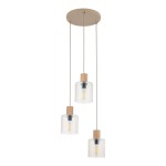 SIERRA WOOD LAMPA WISZĄCA 3XE27 I 11801