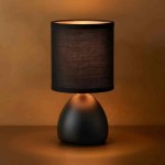 Lampka nocna Sabrina 1xE14 Czarny I ML2770