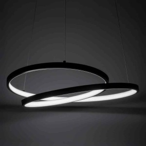 Lampa wisząca LUCERO BLACK 48W LED I  ML7948
