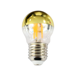 Żarówka Filamentowa LED 4W G45 E27 2700K Half Gold I EKZF8011