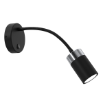 Kinkiet flex JOKER BLACK/CHROME 1xGU10 I MLP8534
