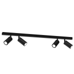 Lampa sufitowa HUDSON BLACK 4xGU10 I MLP8797