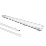 ZESTAW OPRAWA HERMETYCZNA 2x120cm POD ŚWIETLÓWKĘ LED + 2x ŚWIETLÓWKI LED 18W 120CM 3000K I EKH2339