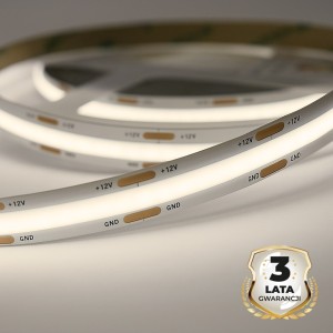 Taśma COB 5W/460lm/320/m  4000K IP20 12V 30m I EKPL2393