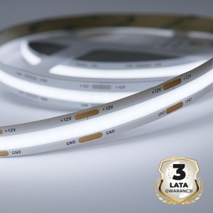 Taśma COB 5W/460lm/320/m  6500K IP20 12V 30m I EKPL2394
