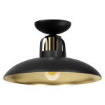 Lampa sufitowa FELIX BLACK/GOLD 1xE27 I MLP8905