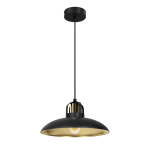 Lampa wisząca FELIX BLACK/GOLD 1xE27 I MLP8906