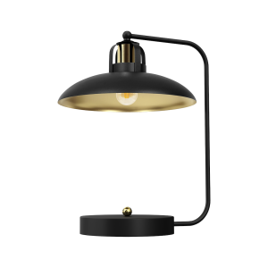 Lampka biurkowa Felix Czarny / Złoty 1xE27 I MLP8908