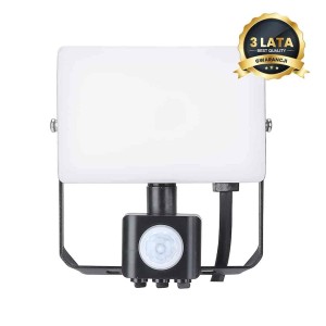 Naświetlacz LED 20W PIR 2000lm 5000K I EKN9018