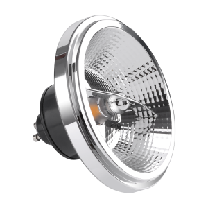 ŻARÓWKA AR111 - 10,5W GU10 3000K/ Czarny z odbłyśnikiem I AR8616