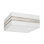 Lampa sufitowa Kwadrat Ultimo 3xE27 Biały I MLP7348