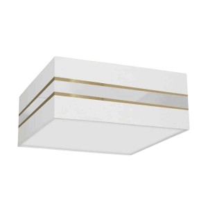 Lampa sufitowa Kwadrat Ultimo 3xE27 Biały I MLP7348