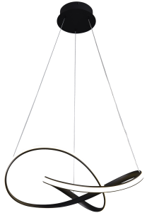 LAMPA WISZĄCA CAPPIO BLACK 36W LED I ML6771
