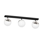 Lampa sufitowa SFERA BLACK/CHROME 3xE14 I MLP8873