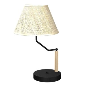 Lampka stołowa ETNA Black 1xE27 I MLP7278
