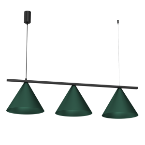 Lampa wisząca CAPITAL BLACK GREEN 3XGX53 I MLP1530