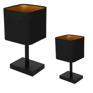 Lampka stołowa NAPOLI BLACK/GOLD 1xE27 I ML6369