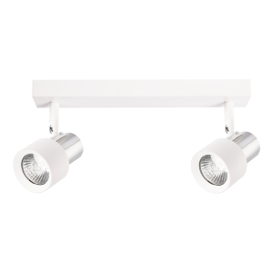 Lampa Sufitowa Cino 2xGU10 Biały + Chrom I ML9946